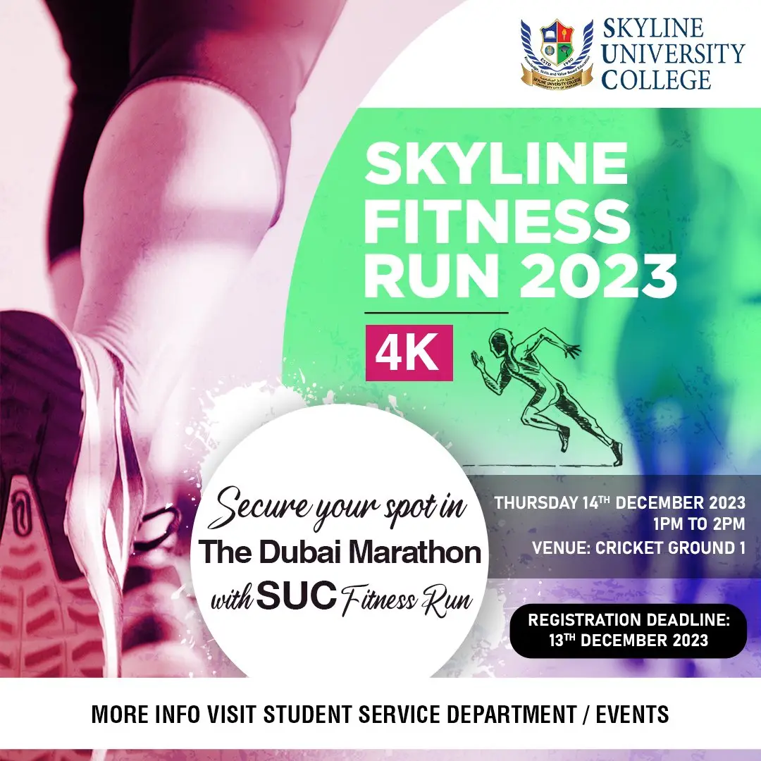 Skyline University College Fitness Run December 2023