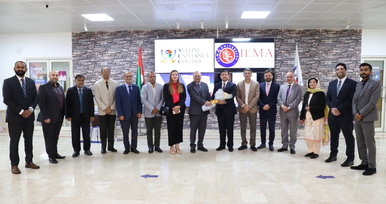 Skyline University College (SUC) signed a Memorandum of Understanding (MOU) with ILMA University 