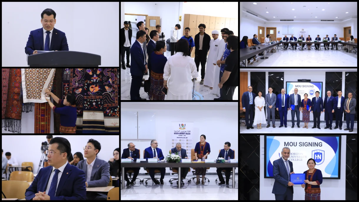 Horizon University College formalized a Memorandum of Understanding (MoU) with Hainan University