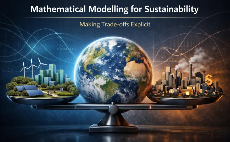 Mathematical Modelling for Sustainability: Making Trade-offs Explicit