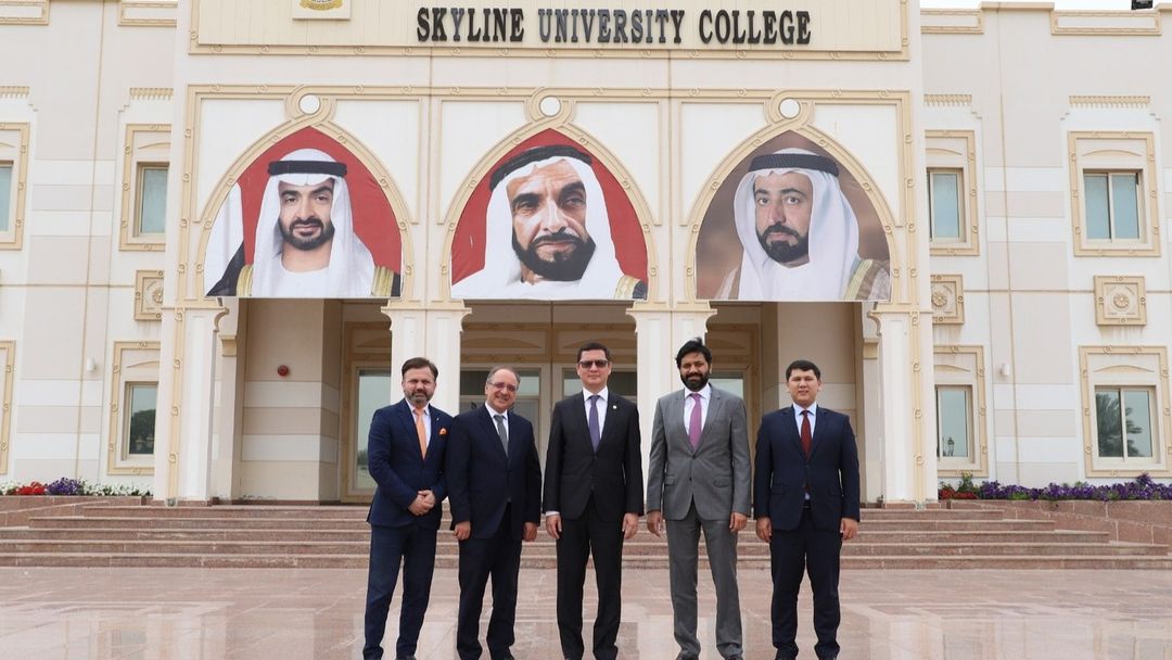 H.E Rawan Jumabek - Consul General, Consulate  Republic of Kazakhstan - Dubai made a courtesy visit at Skyline University College