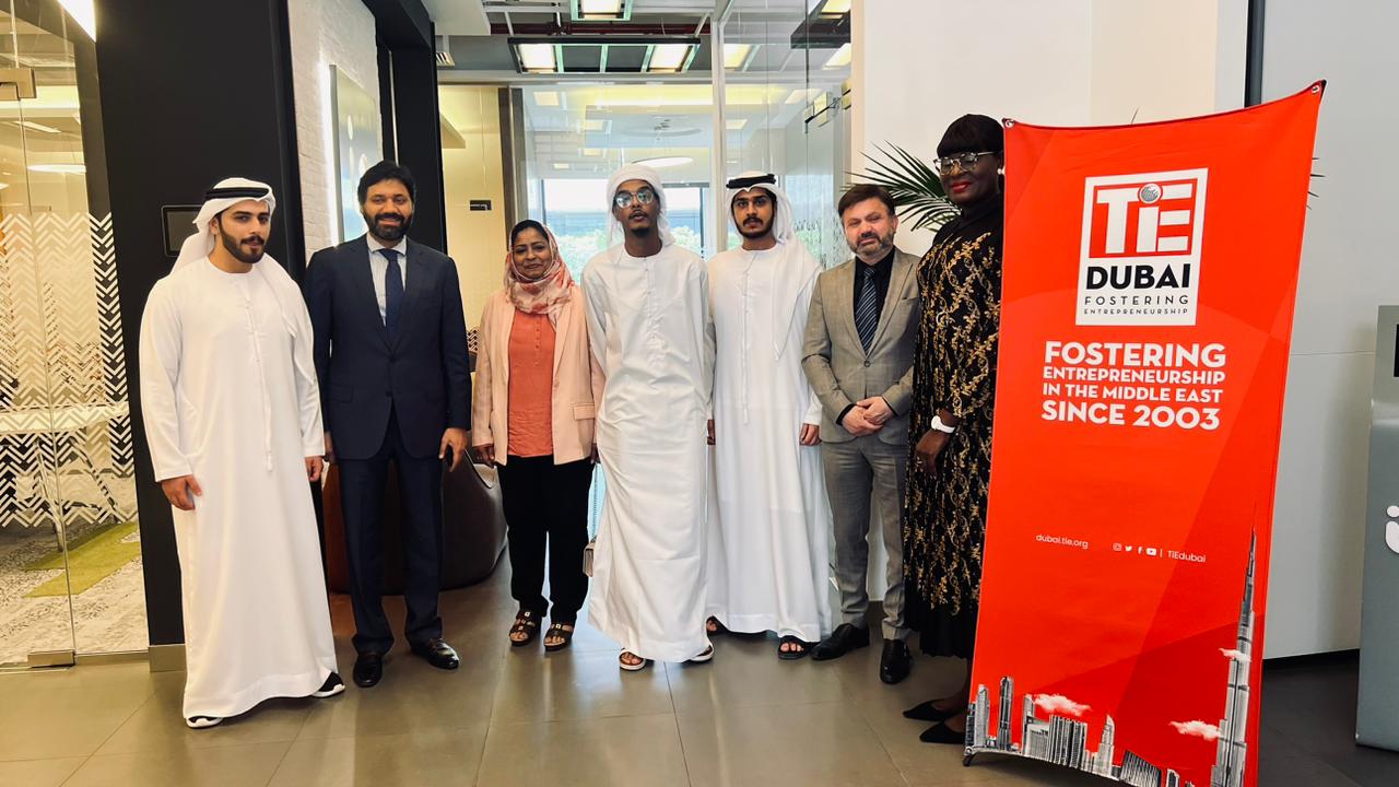Horizon University students recently made a mark at the TIE Dubai- University Pitch Competition and entered the finals of the Emirati pitch competition.
