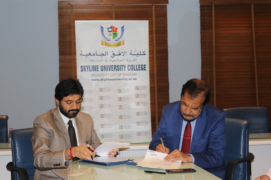 SUC Signs an MOU with Indian Association Sharjah