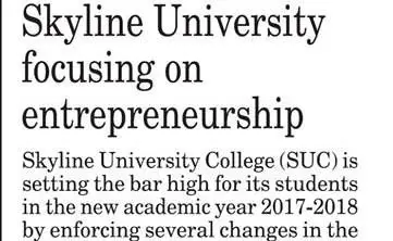 Skyline Entrepreneurship and Innovation Club Centre