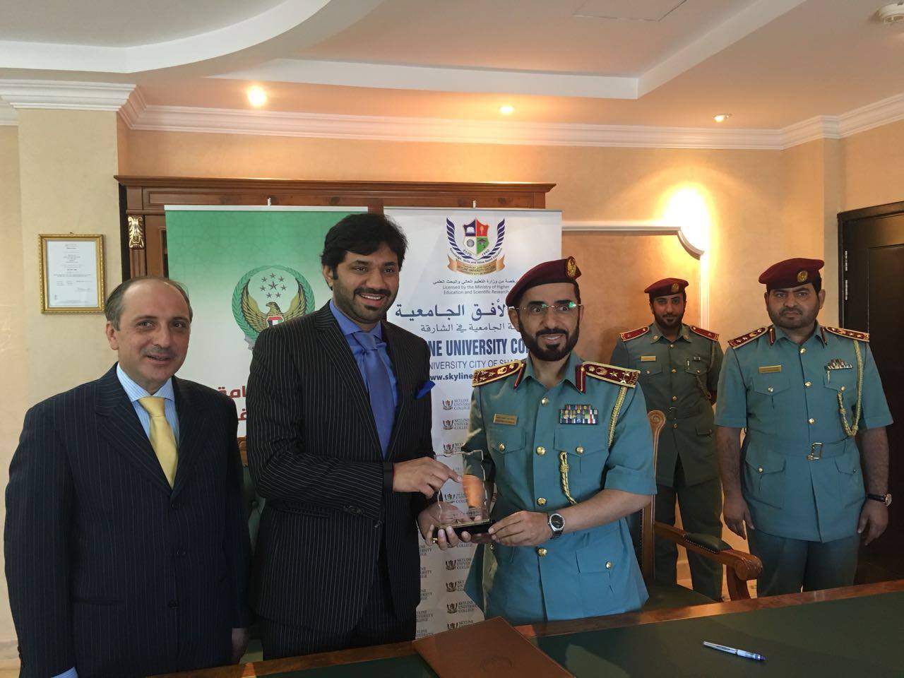 MOU Signed with Umm Al Quwain Police